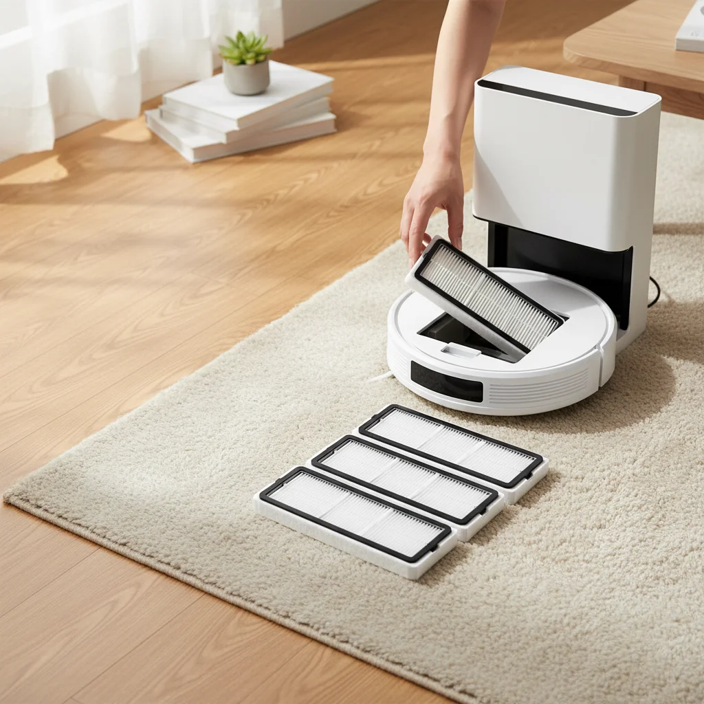 2/4pack Filter For Xiaomi Robot Vacuum Cleaner S40 / OV81 Replacement Washable Reusable Filter Accessories