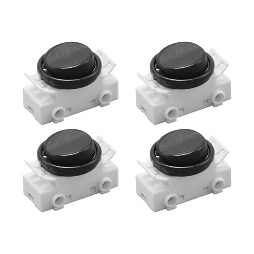 4Pcs 43.409 Round Rocker Switch Recessed Lights Switch Set For Under-Unit Lights In The Kitchen For Kitchen Lighting
