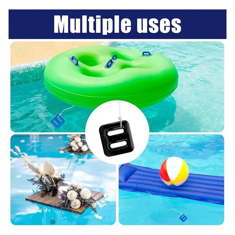 NALFI-Replacement Set 4 Pack 150G Pool Float Anchor, Pool Fountain Float Weight With String, Pools Weight Floating Anchor
