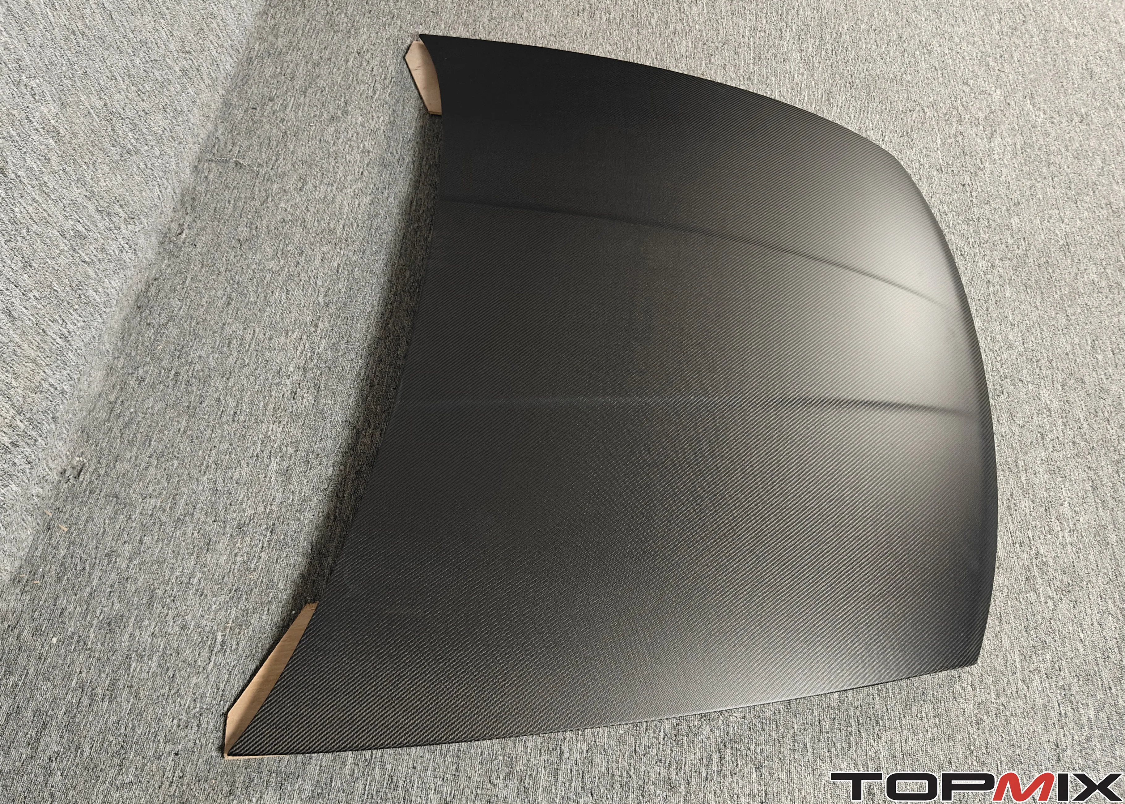 FULL matte carbon fiber hood bonnet fit For HONDA Stream