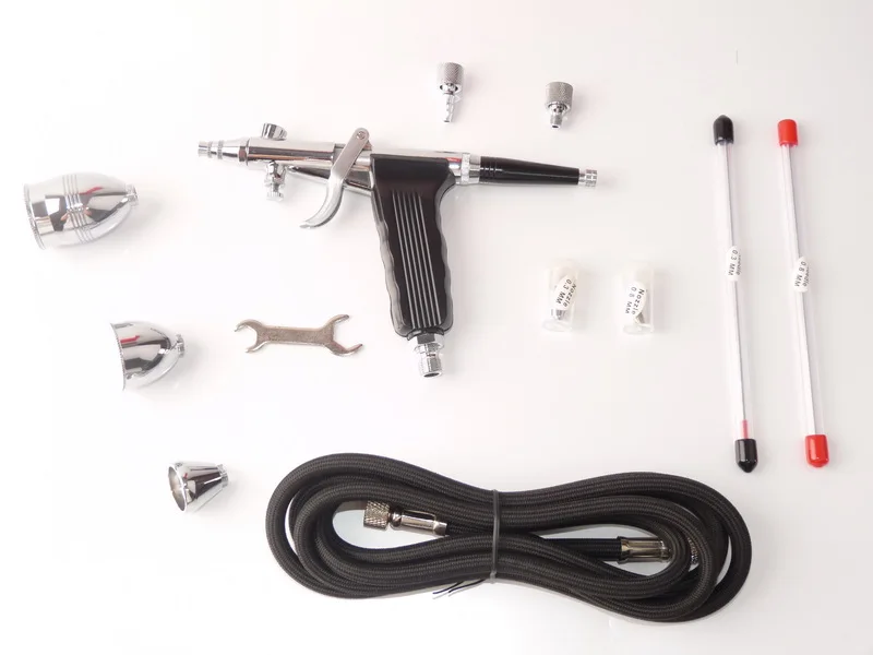 HS-116C Airbrush Kit Set Spray printer Luchtcompressor Nail Tattoo Art Car Spray Cake Paint Craft