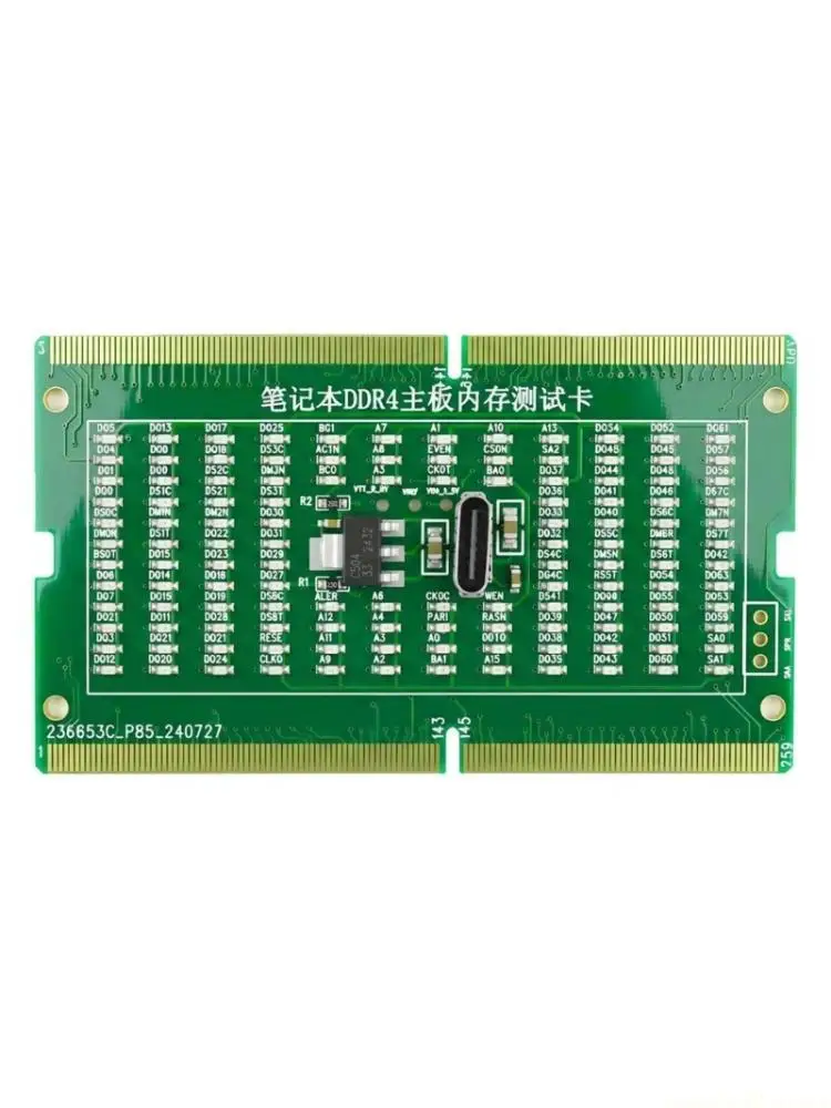 PCBs DDR4 Slot Memory Analyzers Diagnostic Tester With LED Light For Quick Fault Detection