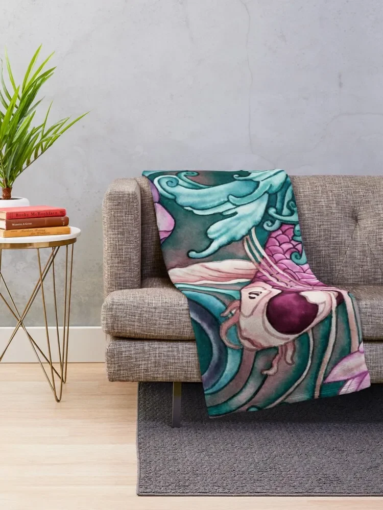 Splash! Throw Blanket Luxury Designer Furrys Blankets