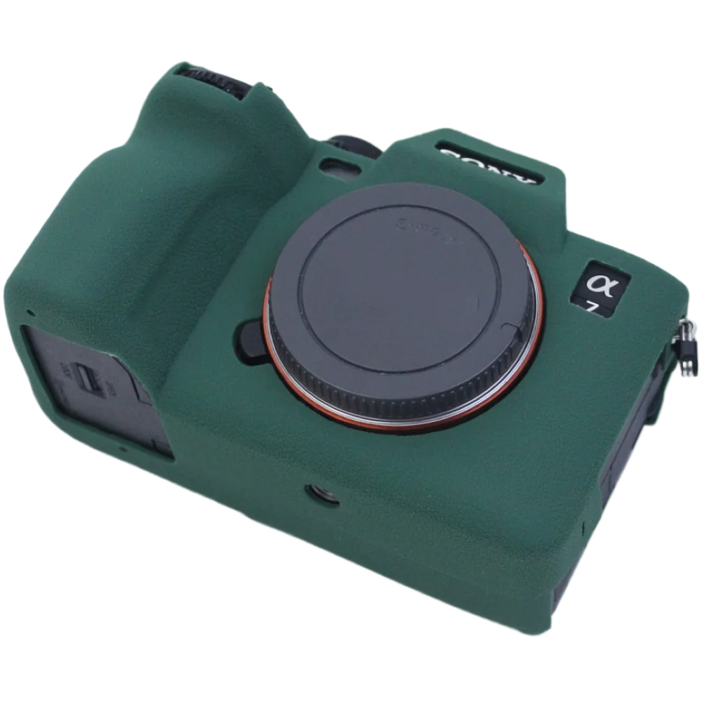 Silikon-Kameratasche passend für Sony ILCE-7M4 A7 IV A7IV A7M4 Zubehör Schutztasche