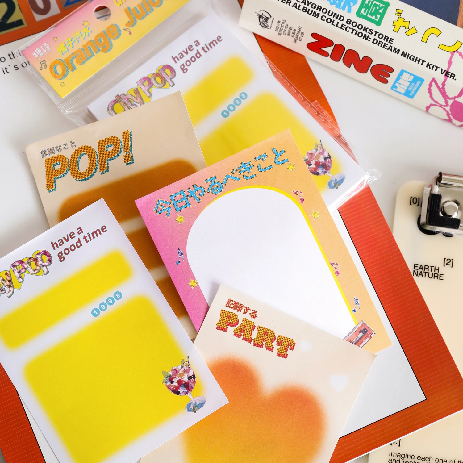 4pcs/Lot CITYPOP series notebooks