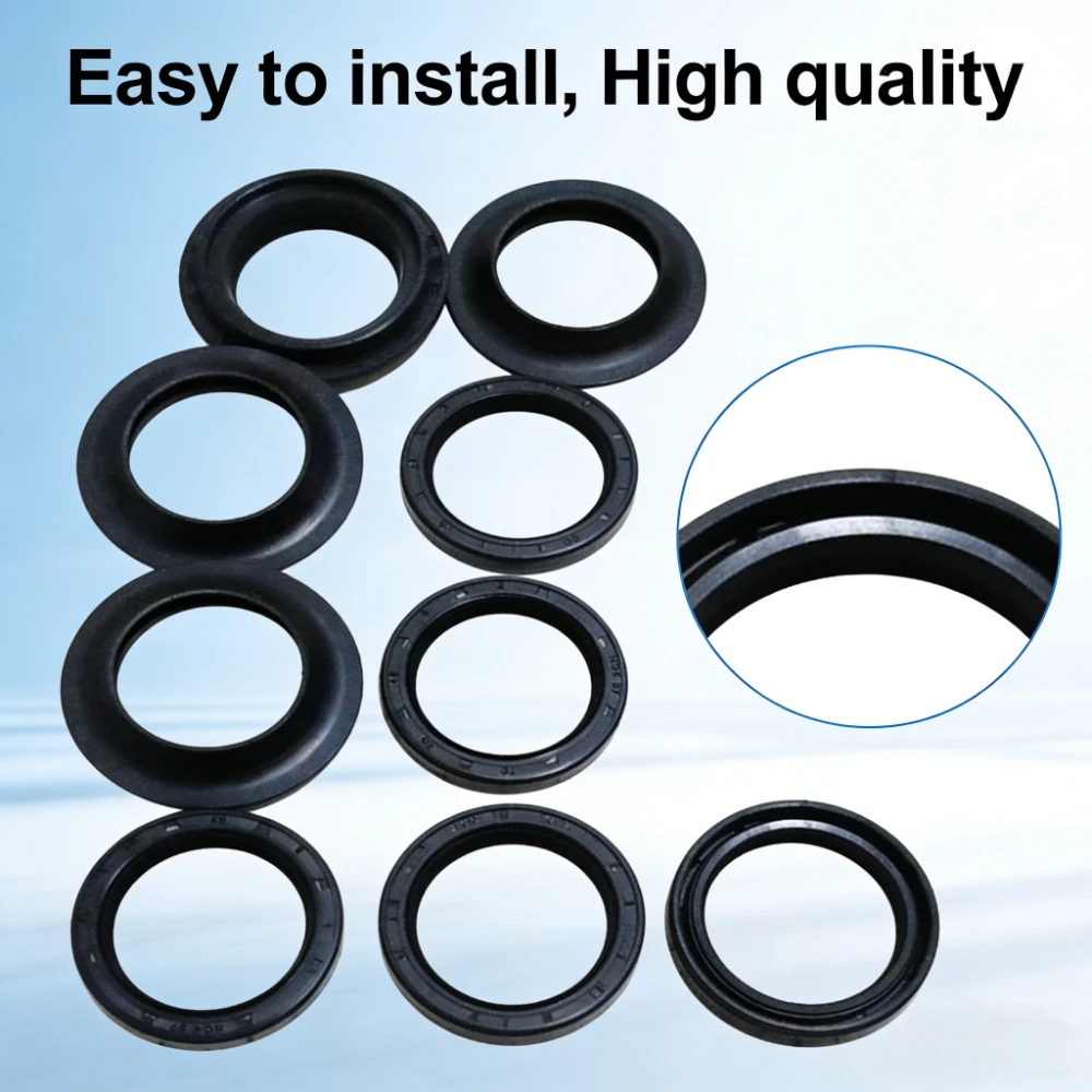 

35x48x11 35*48*11 Motor Front Shock Fork Damper Shaft Oil Seal 35 48 11 Dust Cover For SHOWA 35mm FORK TUBES 1996-2014 2013 2015