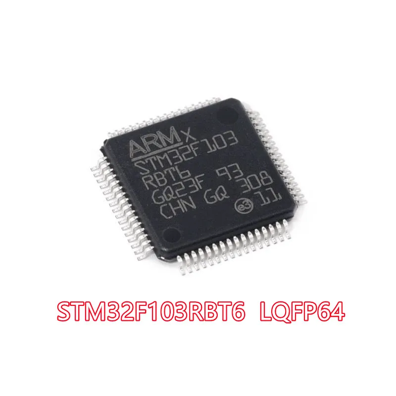 35PCS/LOT  STM32F103RBT6 LQFP64 32-bit microcontroller microcontroller 103RBT6