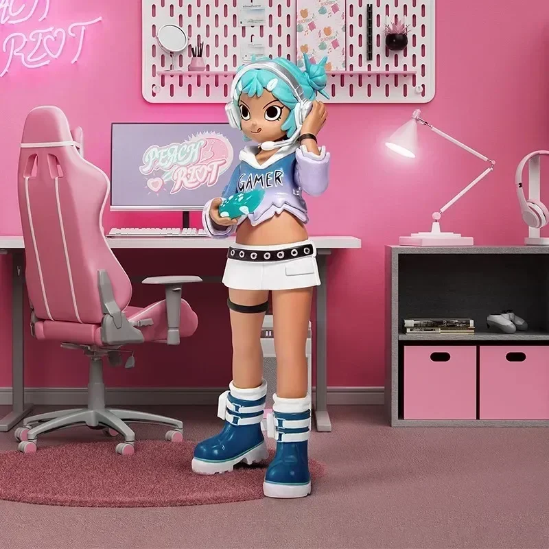 

Pop Mart Peach Riot Rush Hour Series слепая коробка Guess Bag игрушки экшн аниме фигурка куклы милые настольные украшения коллекция подарок