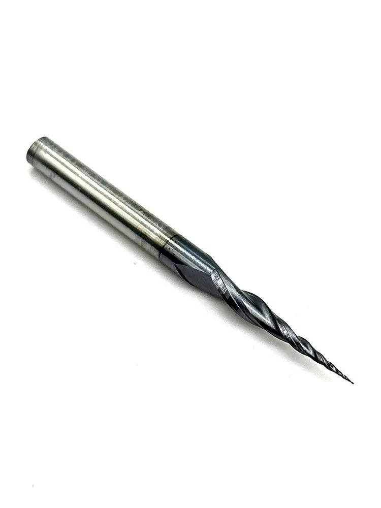 HRC55 Radius0.1mmxD4mm التنغستن الصلبة كربيد مدبب الكرة الأنف نهاية المطاحن دوامة قاطعة المطحنة لقم التوجيه باستخدام الحاسب الآلي النجارة