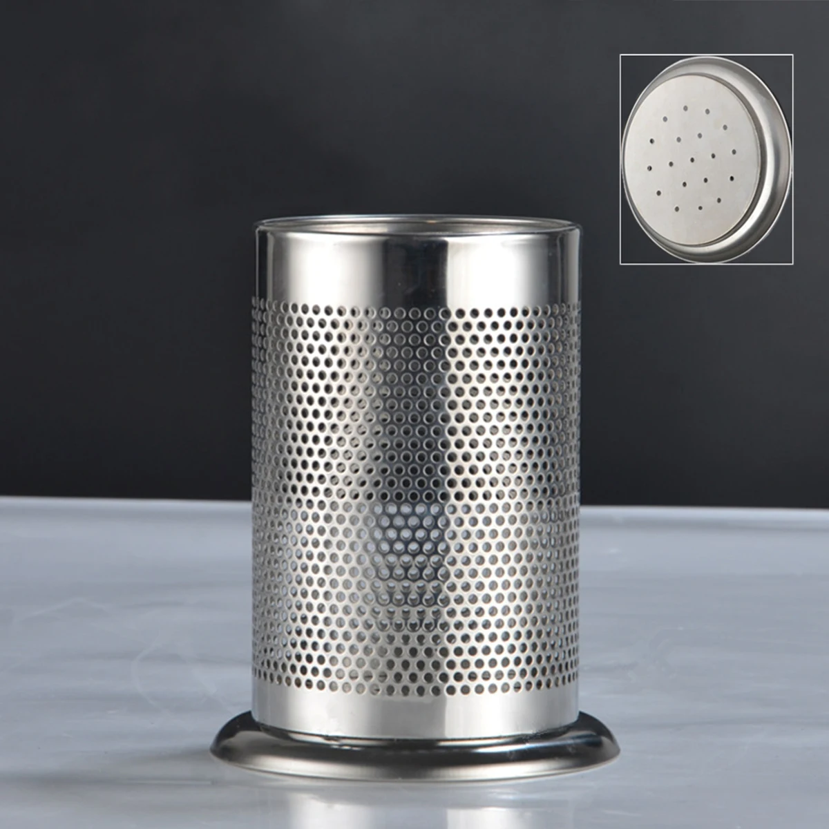

17 X15cm Stainless Steel Chopstick Holder Utensil Utensils Shape Flatware Cooking Tool Organizer Countertop Storage Fried