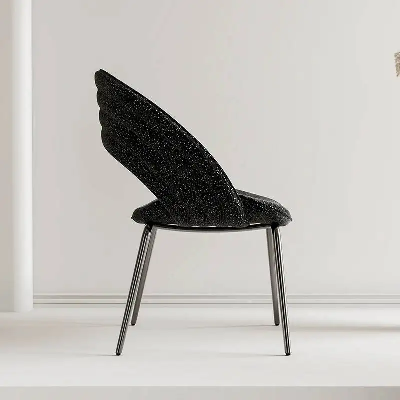 كرسي غرفة المعيشة الفاخر الخفيف كرسي بسيط لتناول الطعام في المطاعم وغرفة النوم والدراسة والترفيه ومسند الظهر وكراسي السماء المرصعة بالنجوم