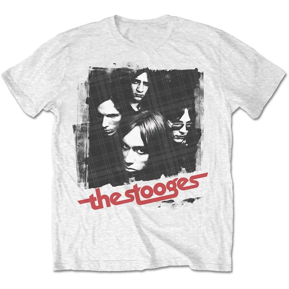 The Stooges Debut Album Cover Print Cotton T-Shirt Proto Punk Streetwear Unisex Crew Neck Short Sleeve Tee