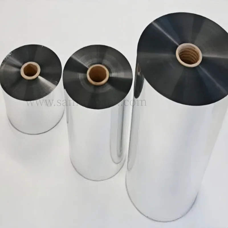 WholeSale CHINA Factory Laminated Mylar Aluminium Foil Plastic Film Roll for Industrial Packaging