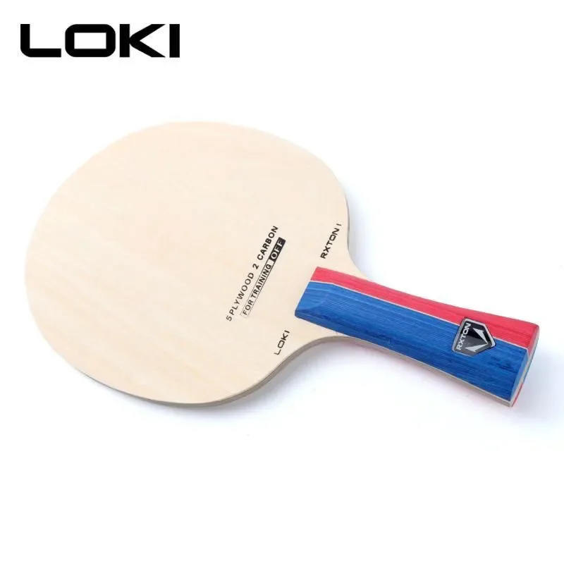Original LOKI RXTON 1 Table Tennis Blade 5 Wood 2 Carbon Ping Pong Blade Professional Offensive 7-ply Table Tennis Racket