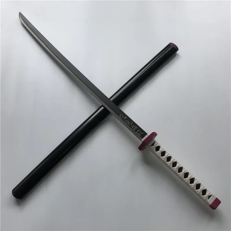 104cm Anime Sword Weapon   Tomioka Giyuu Sowrd Cosplay 1:1 Ninja Knife PU Prop Model Decor