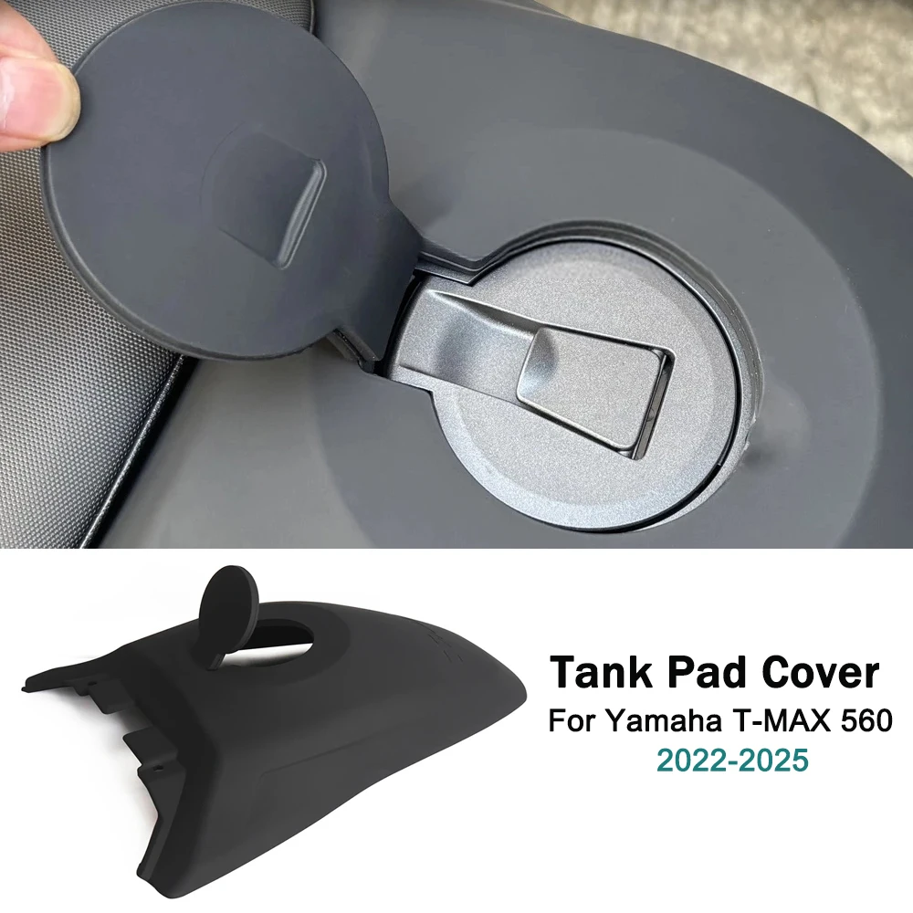 New Fuel tank Cap Protection Rubber Tank Pad Oil Gas Protector Cover Decoration For Yamaha TMAX T-MAX 560 TMAX560 2022-2025 2024