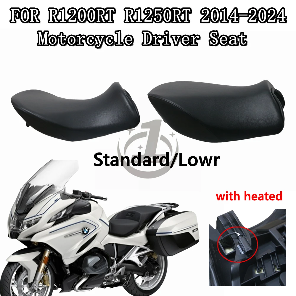 R1200RT Motorcycle Complete Front Rider Passenger Seat Cowl Cushion Pad Synthetic Leather For BMW R 1200 R1200 RT 2014-2024
