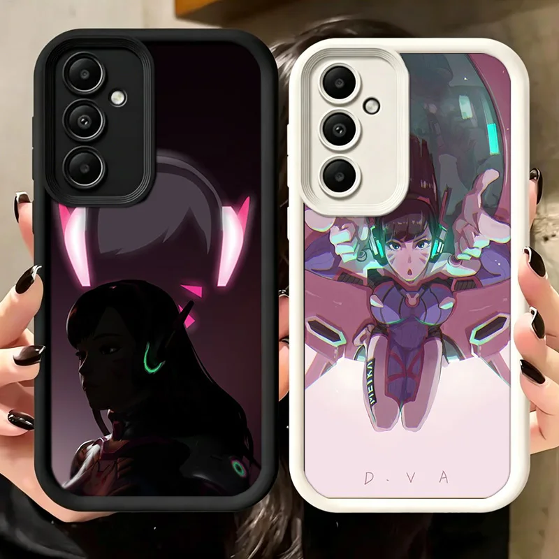 O-Overwatch Game Phone Case For Samsung A17 A27 A57 A16 A26 A36 A56 A15 A25 A35 A55 A05S A06 A07 Galaxy M15 M16 M23 M34 M36 M54