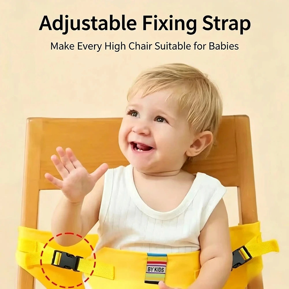 Baby Dining Harness High Chair Feeding Boosters Seats Belt Restraint Prevent Toddler From Falling Foldable Portable Carry