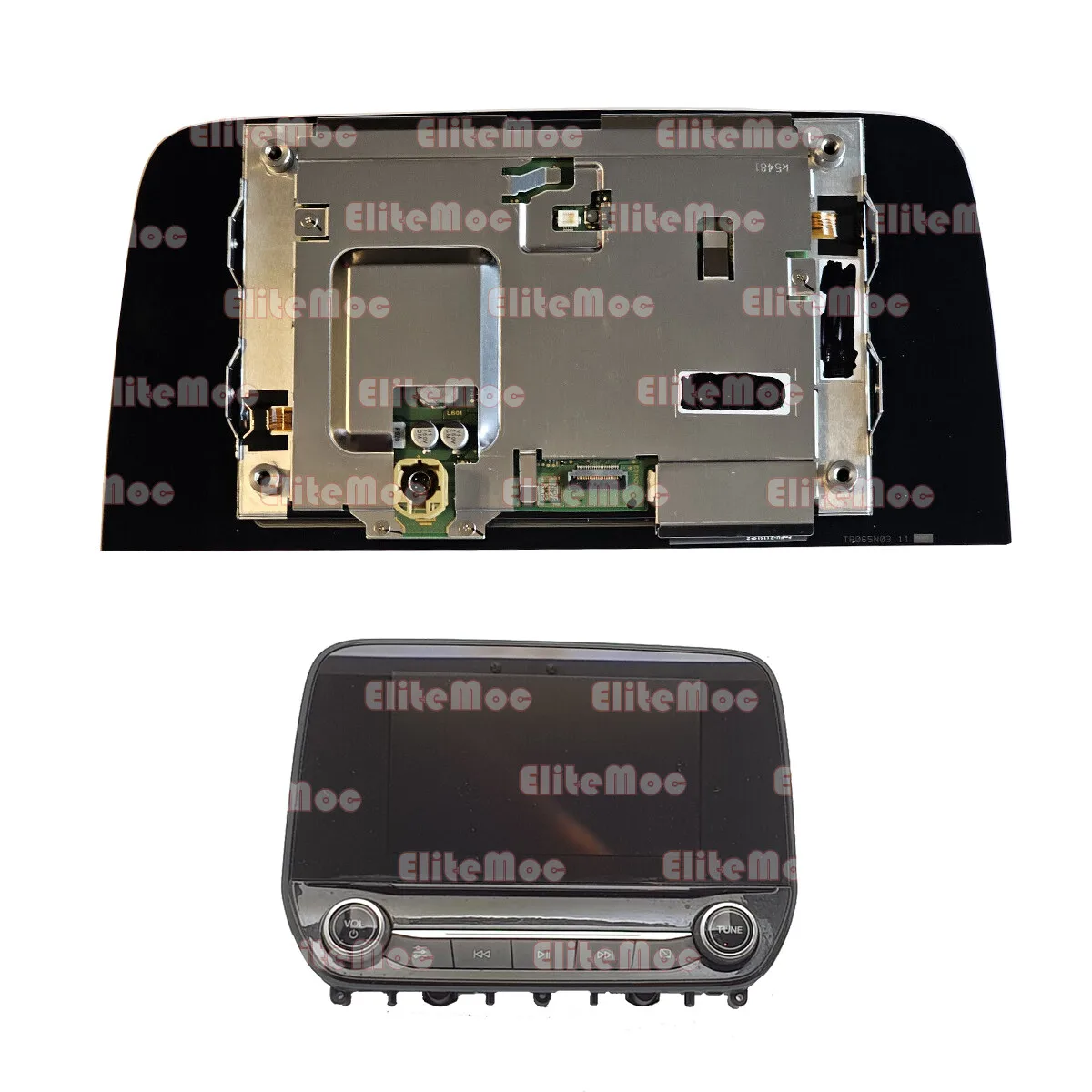 

For Ford Fiesta 2019-2023 6.5" H1BT18C815HK LCD Display Head Unit Touch Screen Sat Navigation Media GPS Radio Repair