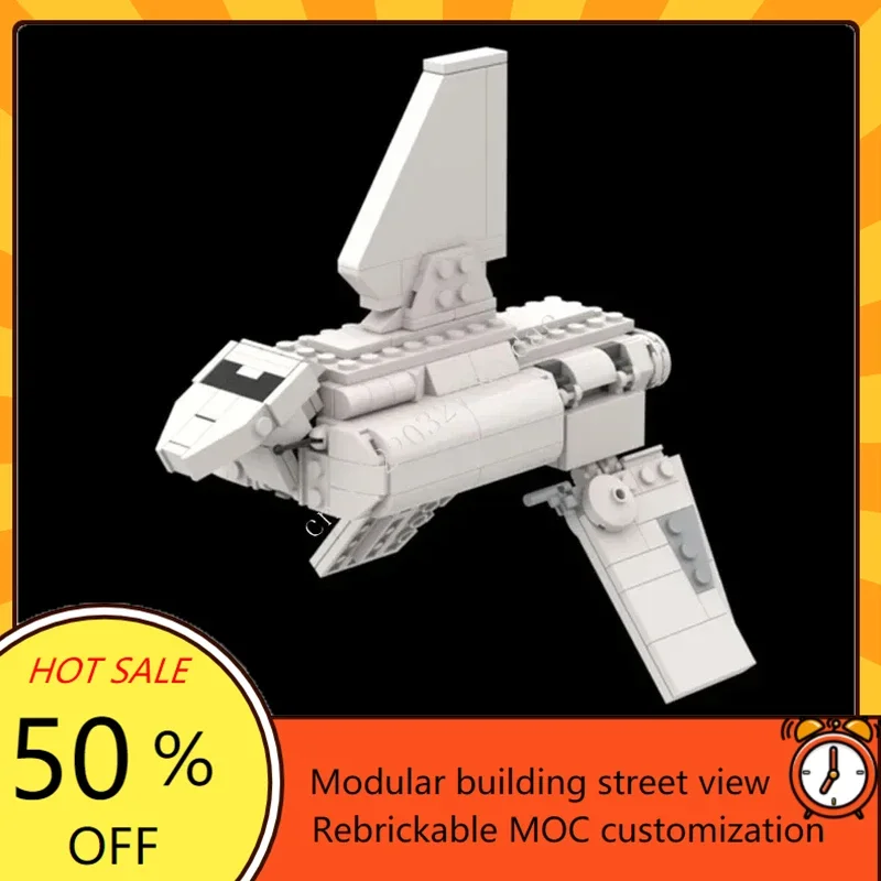 

301PCS Sentinel-class Imperial Landing Craft MOC Creative street view Model Custom Education Puzzles Architecture DIY Toy Gift