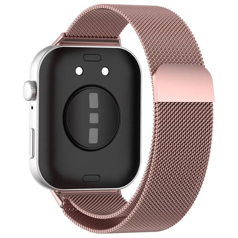 Correa de acero inoxidable para reloj inteligente Huawei, pulsera magnética Milanese Loop, Fit3, funda de muñeca, Correa