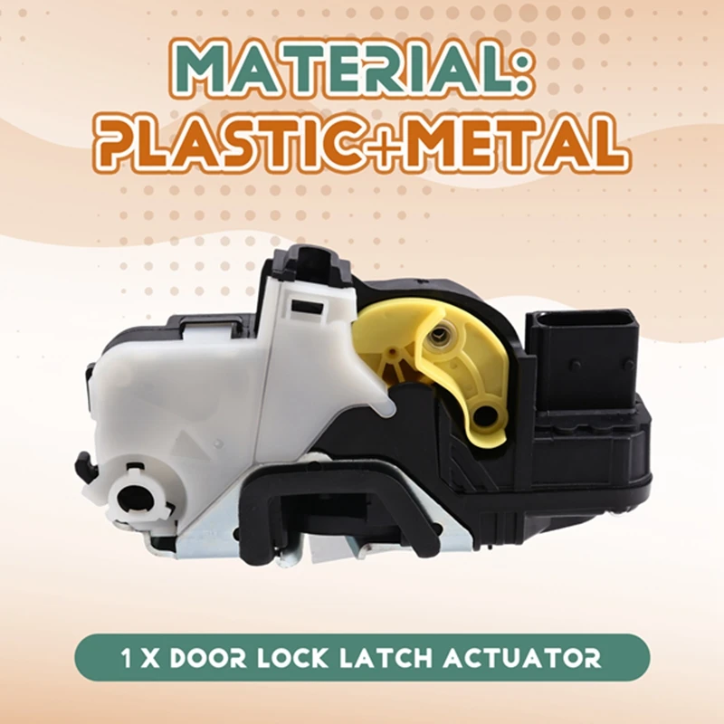 NCSMT 13579523 Car Door Lock Latch Actuator for Buick Encore LaCrosse Regal Cadillac SRX Chevrolet Camaro Cruze 2010-2019
