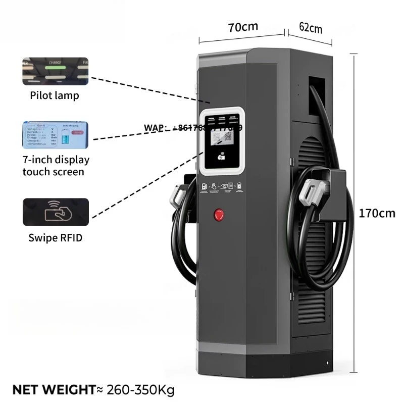 Commercial  Level 3 120kw 160kw  CCS2 GBT DC Fast EV Charging Station High-Power Manufacturer's DC Charger for Electric Vehicles