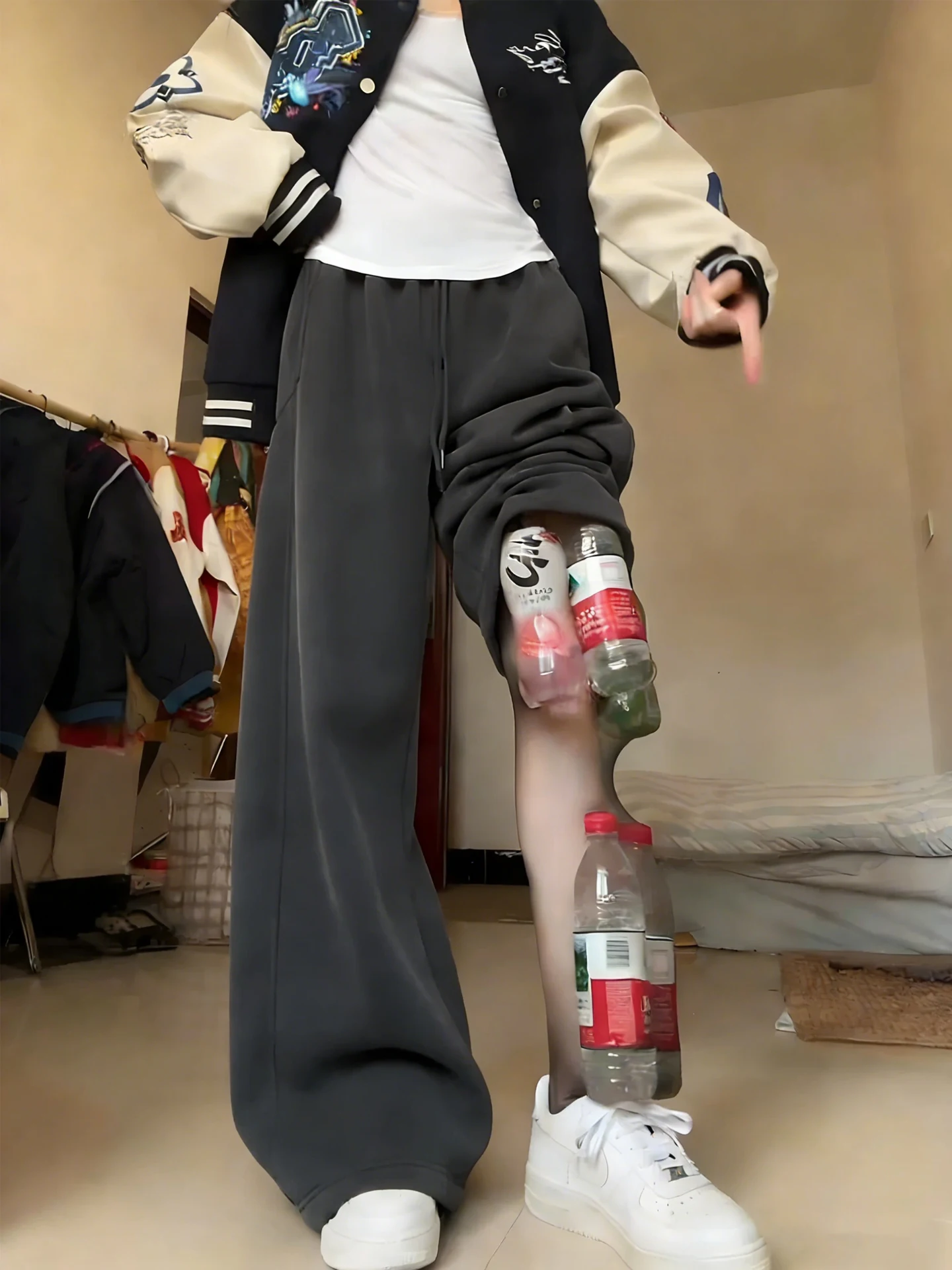 

Мужские винтажные брюки American Sle с высокой талией, прямые, на подкладке, повседневные, удлиняющие, стройнящие, зимние