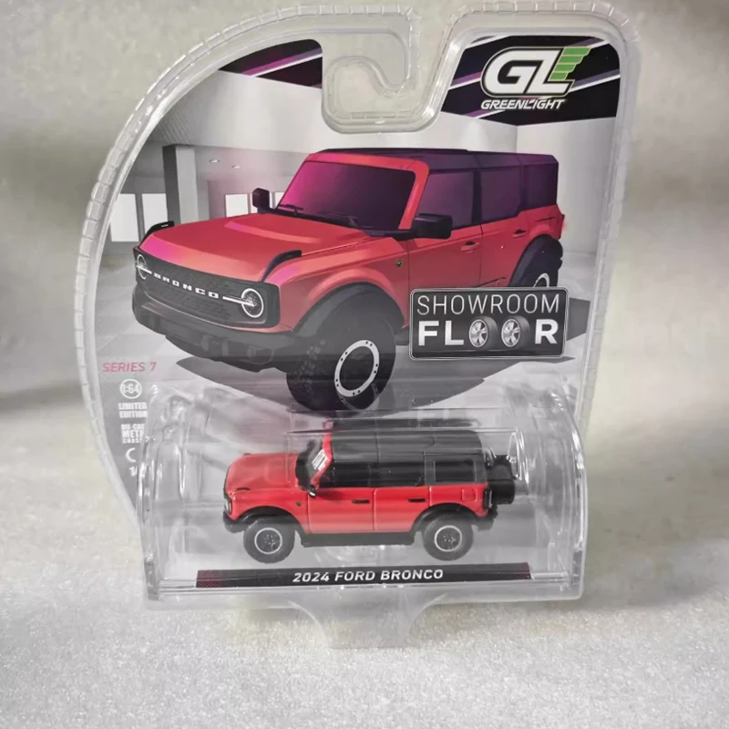 

Greenlight 1:64 Scale 2024 BRONCO Alloy Car Model Static Collection Decorated Holiday Gifts Toys