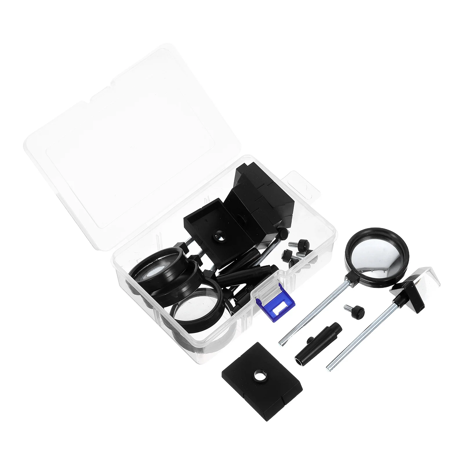 

1Set Optical Experiment Kit Plane Mirror Convex Concave Lens Prism Classroom Physics Equipment Physics Experiment Kit