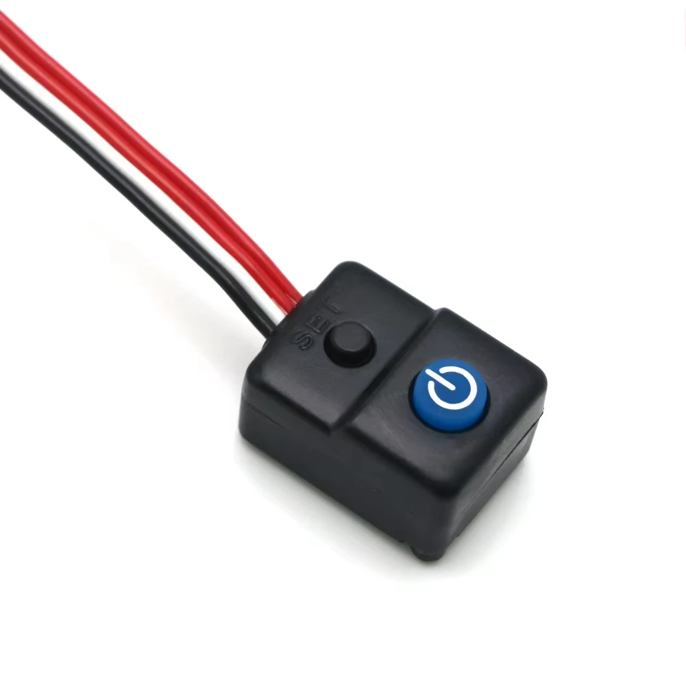 Hobbywing Waterproof Electronic Power Switch Replacement For EZRUN MAX5 MAX6 ESC Anti‑shock Dustproof RC Car Spare Part