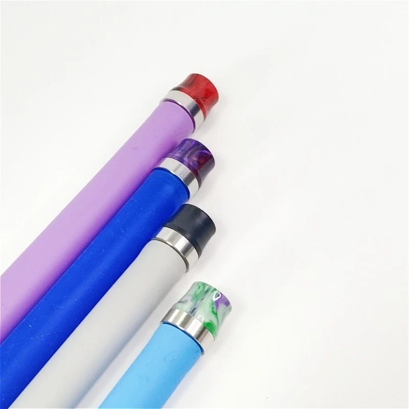 2 قطعة 810 بالتنقيط تلميح الفولاذ المقاوم للصدأ الراتنج مكافحة سبيتباك بالتنقيط تلميح مع موصل القش ثقب سفلي #6