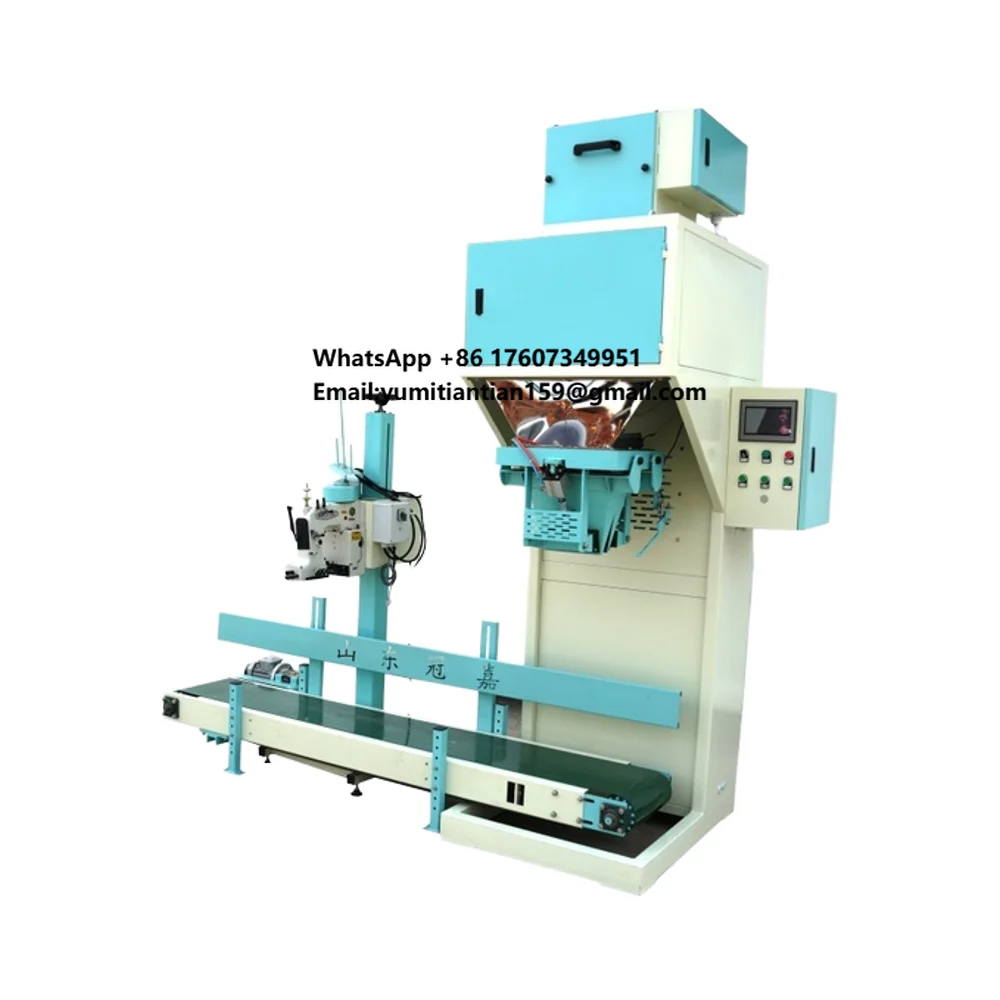 Organic Fertilizer Multi-Function Packaging Machine for Pet Rice Pellets Soil Grain Food Grade Pouch Paper Material Bag Filling
