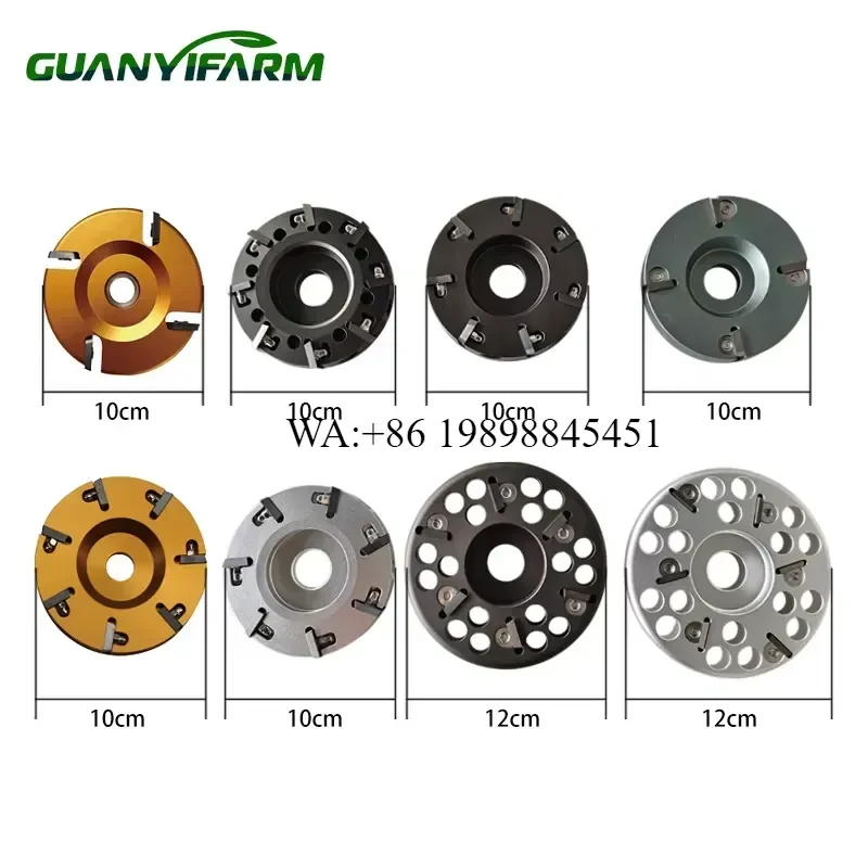 WMWMNU Durable Aluminum Cattle Hoof Trimmer Disc 3 6 7 8 Blades Sharp Cutting for Cow Horse Hoof Repair Tool Factory Direct