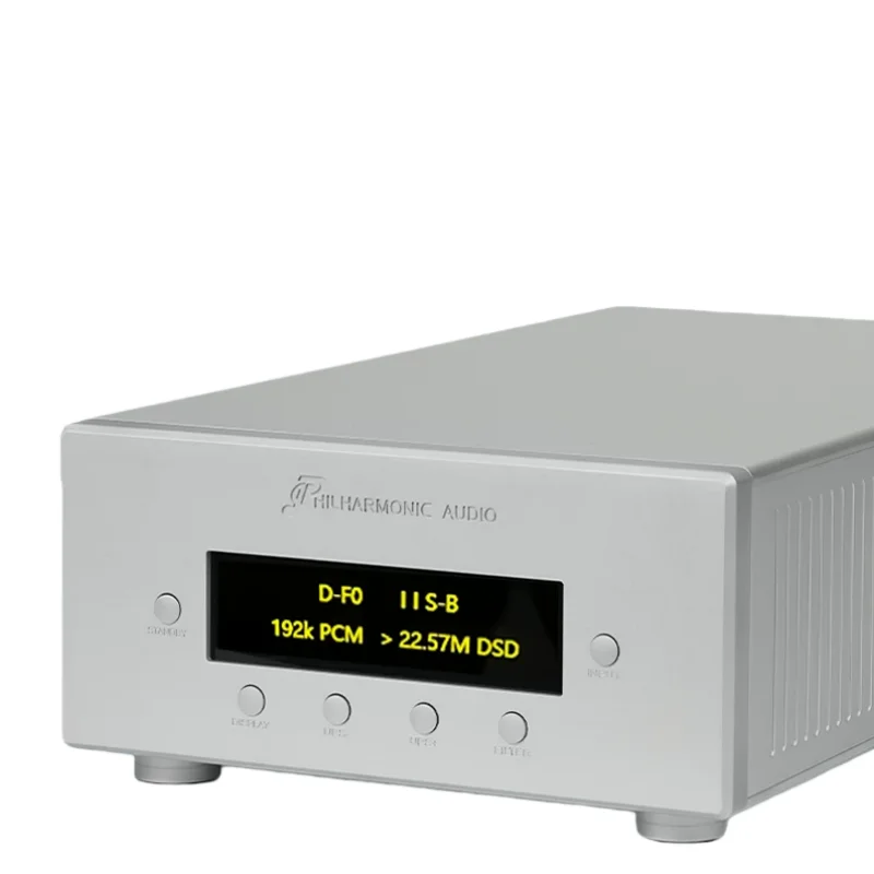 AL-08 DAC-6 MINI DSD DAC with Built-in OCXO Clock & Clock I/O Hi-Fi Audio Decoder for Compact System
