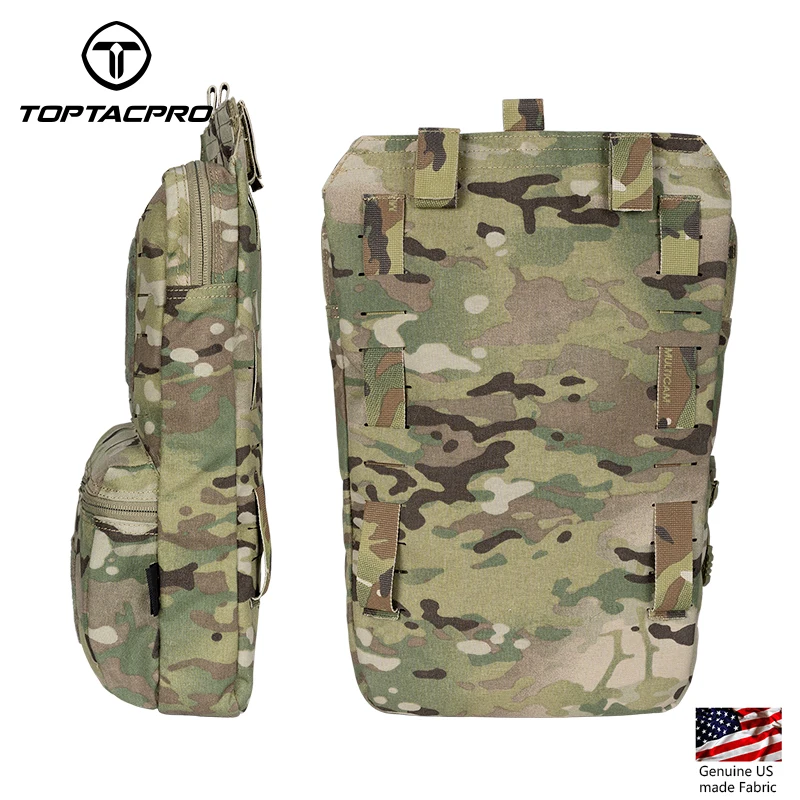 TOPTACPRO Tactical Hydration Backpack 2L MOLLE Water Bag Hydration Pouch Hunting 8505