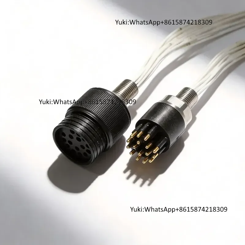 Marine Gold Plated Waterproof Connector for Deep Sea Applications