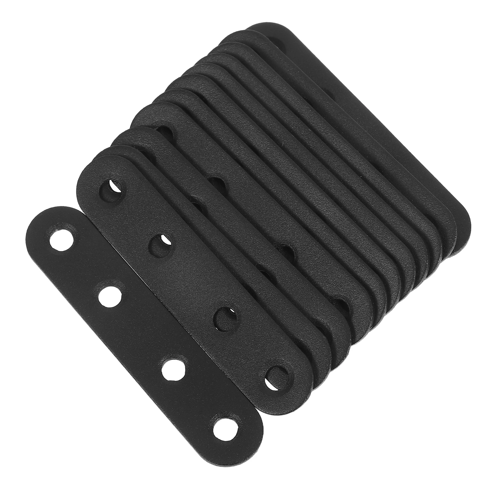

12 Pcs Black Thickened Angle Code Brackets Stainless Steel Shelf Support Mounting Fixing Hardware Furniture Connectors