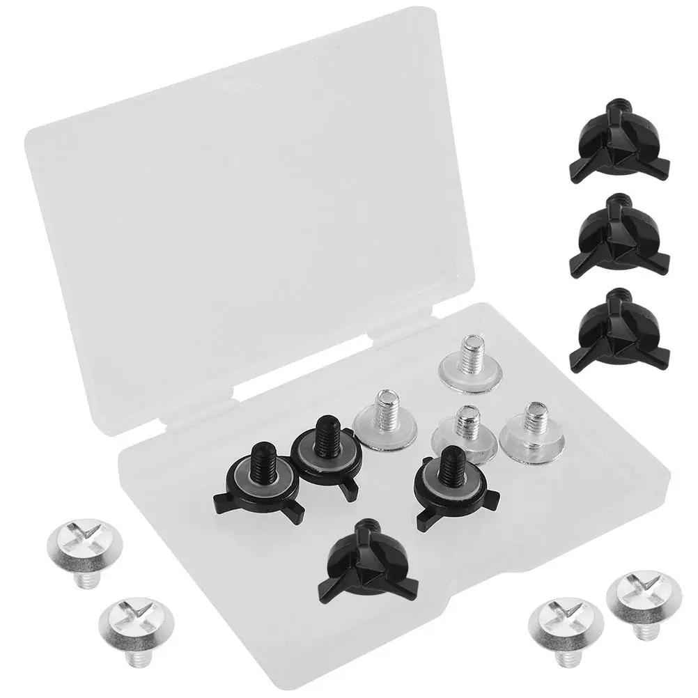 1Set Motorcycle Visor Screws Lightweight Alloy Plastic Replacement Visor Screws Dirt Bike Repair Accessories
