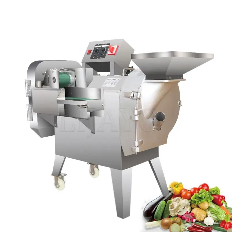 

Vegetable Cutting Machine Shredding For Radish Onion Carrot Eggplant Potatoes Double-Head Vegetable Cutter