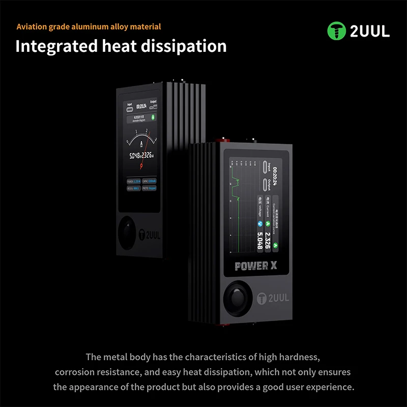 2UUL PW11 Power X Multifunctional High Refresh Full Color Screen Power PCB Detector Phone Maintenance Screen Power Detector