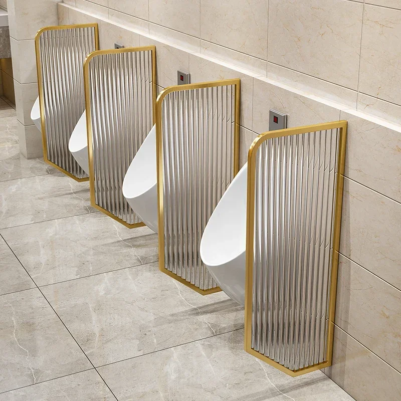 Changhong glass urinal baffle service area school office building public bathroom partition board