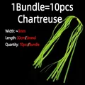 10 piezas de color chartreuse