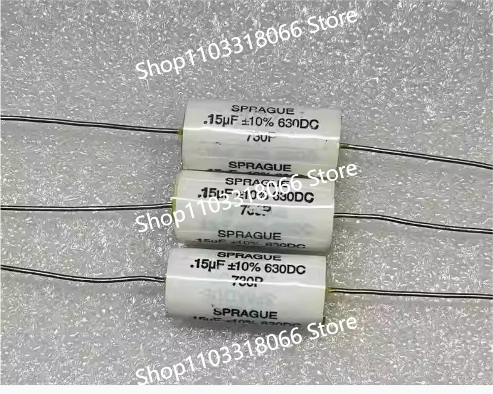 

3 шт./лот SPRAGUE 730P 0,15 мкФ 630 В 154 К медный контактный конденсатор аудио соединения Размер: 11*26 мм