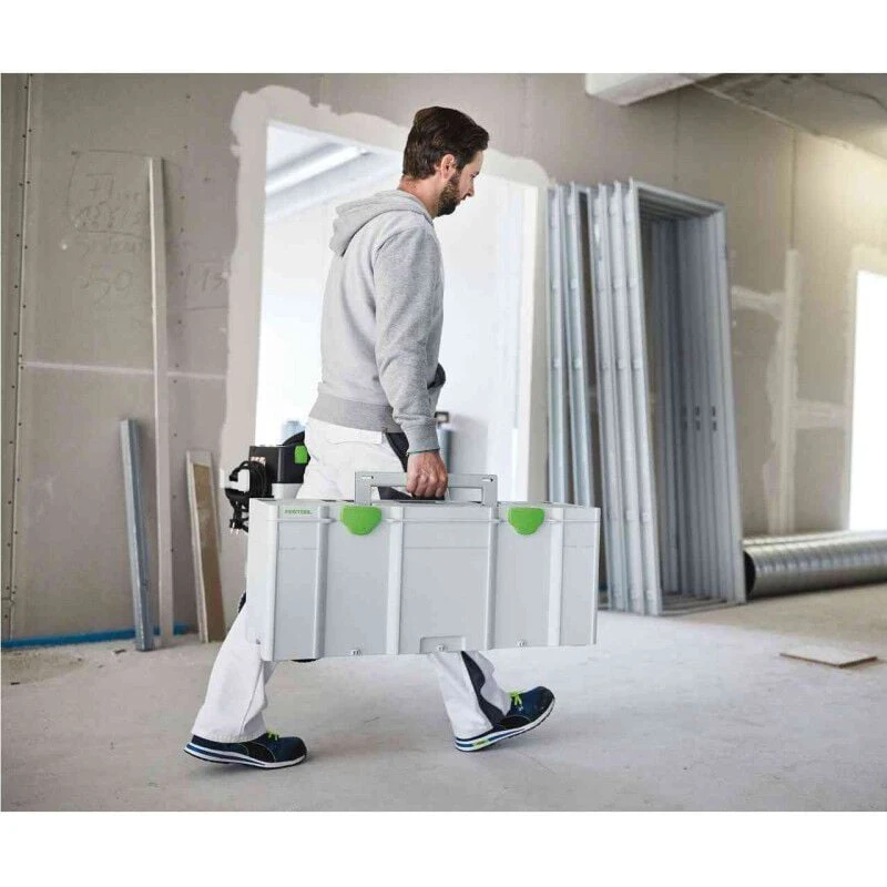 Festool 204850 MINI-Systainer Convenient Multifunction Plastics Tool Box  Power Tool  Accessory Durable Storage Box