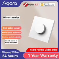 2025 Aqara Smart Dimmer Switch H1 Wireless Rotary Switch Intelligent Adjustment Light Brightness Zigbee 3.0 Work with Homekit