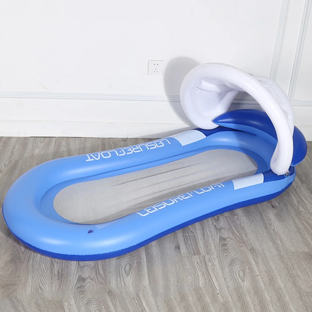 Amaca gonfiabile in PVC per acqua, fila galleggiante, piscina, spiaggia, materasso per dormire, festa estiva, spiaggia, letto galleggiante per acqua ﻿