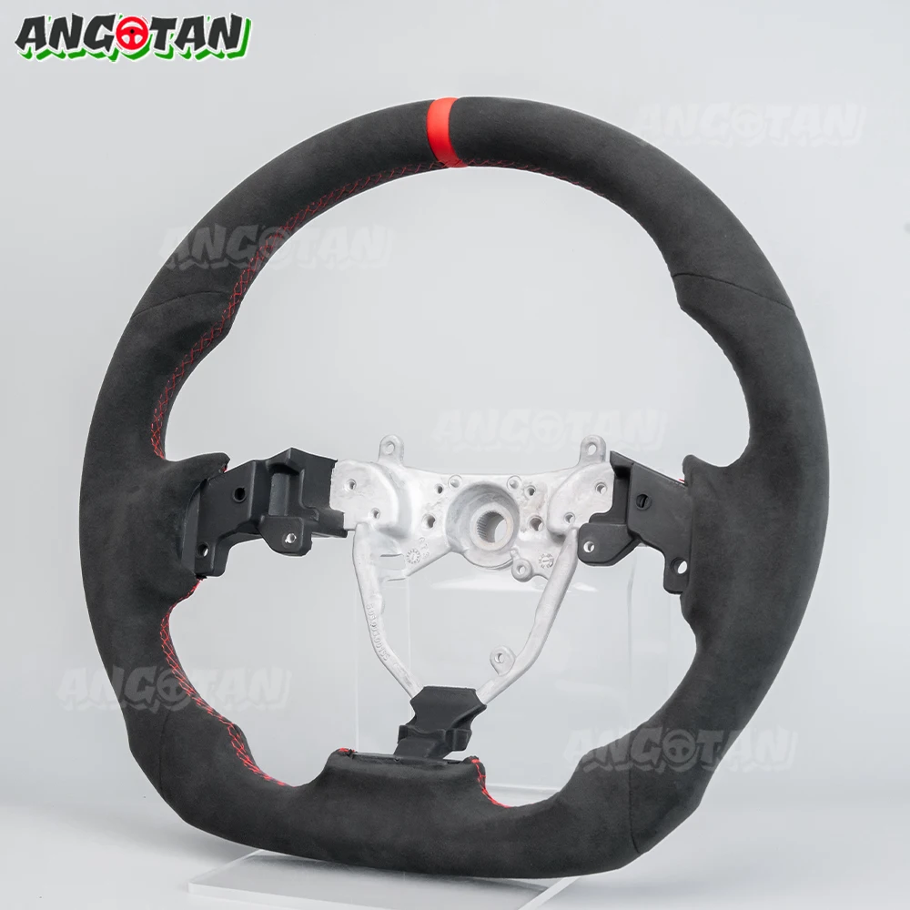 RĘCZNIE WYKONANY KIEROWNICA Z ZAMIESZKIANYM DNOSEM Z ZAMIESZKI DO LEXUS IS 250 250C 300 300C 350 IS-F Sport 2006-2012 KIEROWNICA Z ALKANTARĄ