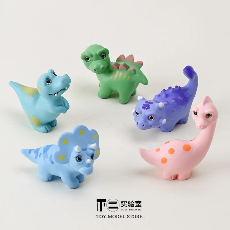 Modelli creativi di mini dinosauri con cartone animato Appello - Micro - Accessori paesaggistici e giocattoli preferiti per bambini
